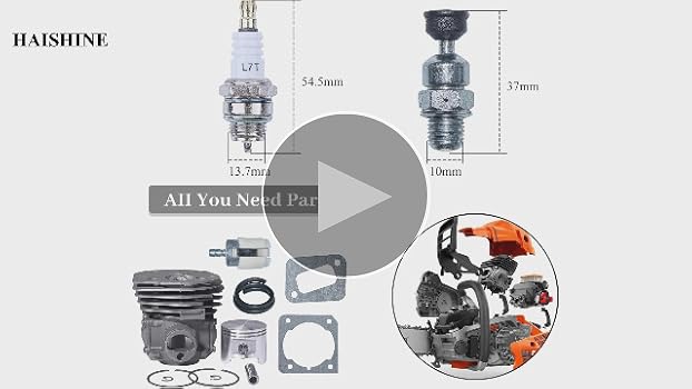 Amazon.com: Haishine 45mm Cylinder Piston Kit Fit Husqvarna 353